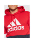 adidas Performance Суитшърт Essentials Fleece Colorblock H58980 Червен Regular Fit - Pepit.bg