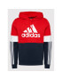 adidas Performance Суитшърт Essentials Fleece Colorblock H58980 Червен Regular Fit - Pepit.bg