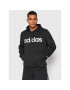 adidas Performance Суитшърт Essentials French Terry Linear Logo GK9064 Черен Regular Fit - Pepit.bg