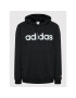 adidas Performance Суитшърт Essentials French Terry Linear Logo GK9064 Черен Regular Fit - Pepit.bg