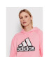 adidas Суитшърт Essentials Outline Logo HC9174 Розов Loose Fit - Pepit.bg