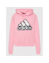 adidas Суитшърт Essentials Outline Logo HC9174 Розов Loose Fit - Pepit.bg