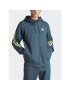 adidas Суитшърт Future Icons 3-Stripes Full-Zip Hoodie IJ8878 Електриков Regular Fit - Pepit.bg