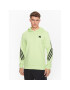 adidas Суитшърт Future Icons 3-Stripes Hoodie IJ8866 Зелен Regular Fit - Pepit.bg