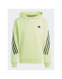 adidas Суитшърт Future Icons 3-Stripes Hoodie IJ8866 Зелен Regular Fit - Pepit.bg