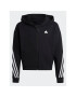 adidas Суитшърт Future Icons 3-Stripes IC0118 Черен Loose Fit - Pepit.bg