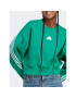 adidas Суитшърт Future Icons 3-Stripes Sweatshirt IB8698 Зелен Loose Fit - Pepit.bg