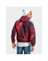 adidas Суитшърт Future Icons Allover Print Hoodie IC3708 Червен Loose Fit - Pepit.bg