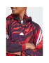 adidas Суитшърт Future Icons Allover Print Hoodie IC3708 Червен Loose Fit - Pepit.bg