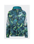 adidas Суитшърт Future Icons Allover Print IJ8844 Зелен Regular Fit - Pepit.bg