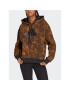 adidas Суитшърт Future Icons Badge of Sport Hoodie HT4680 Кафяв Loose Fit - Pepit.bg