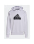 adidas Суитшърт Future Icons Badge of Sport Hoodie HY3399 Виолетов Regular Fit - Pepit.bg