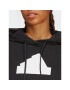 adidas Суитшърт Future Icons Badge of Sport Hoodie IB8501 Черен Loose Fit - Pepit.bg