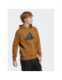 adidas Суитшърт Future Icons Badge of Sport Hoodie IC3748 Кафяв Regular Fit - Pepit.bg