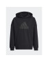 adidas Суитшърт Future Icons Logo HR6301 Черен Loose Fit - Pepit.bg