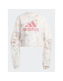 adidas Суитшърт Graphic Sweatshirt IC0576 Бежов Loose Fit - Pepit.bg