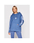 adidas Суитшърт Loungewear adicolor 3D Trefoil GN2948 Син Oversize - Pepit.bg