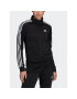 adidas Суитшърт Primegreen Essentials Warm-Up Slim 3-Stripes Track Top H48443 Черен Slim Fit - Pepit.bg