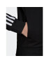 adidas Суитшърт Primegreen Essentials Warm-Up Slim 3-Stripes Track Top H48443 Черен Slim Fit - Pepit.bg