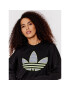 adidas Суитшърт Trefoil Application HB9442 Черен Loose Fit - Pepit.bg