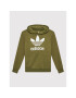 adidas Суитшърт Trefoil HD2006 Зелен Regular Fit - Pepit.bg