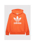 adidas Суитшърт Trefoil HK0273 Оранжев Regular Fit - Pepit.bg