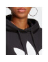 adidas Суитшърт Trefoil Hoodie IB7432 Черен Regular Fit - Pepit.bg