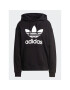 adidas Суитшърт Trefoil Hoodie IB7432 Черен Regular Fit - Pepit.bg