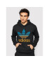 adidas Суитшърт Trefoil Ombré GP0158 Черен Regular Fit - Pepit.bg