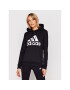 adidas Суитшърт W Bl Fl Hd GL0653 Черен Regular Fit - Pepit.bg