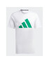 adidas Тениска от техническо трико Essentials Feelready Logo IC1219 Бял Regular Fit - Pepit.bg