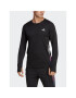 adidas Тениска от техническо трико Run Icons 3-Stripes HN8024 Черен Slim Fit - Pepit.bg