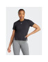 adidas Тениска от техническо трико Versatile IA7748 Черен Regular Fit - Pepit.bg