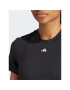 adidas Тениска от техническо трико Versatile IA7748 Черен Regular Fit - Pepit.bg