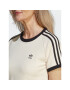 adidas Тишърт 3-Stripes Slim T-Shirt IC5463 Бежов - Pepit.bg