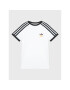 adidas Тишърт adicolor 3-Stripes HL9407 Бял Loose Fit - Pepit.bg