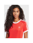 adidas Тишърт adicolor Classics 3-Stripes HM6413 Червен Slim Fit - Pepit.bg
