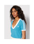 adidas Тишърт adicolor Classics HC2035 Син Slim Fit - Pepit.bg