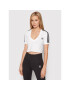 adidas Тишърт adicolor Classics HC2036 Бял Slim Fit - Pepit.bg