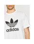 adidas Тишърт adicolor Classics Trefoil H06644 Бял Regular Fit - Pepit.bg