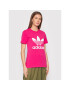 adidas Тишърт adicolor Classics Trefoil HG3785 Розов Regular Fit - Pepit.bg