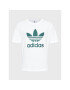 adidas Тишърт adicolor Classics Trefoil HK5227 Бял Regular Fit - Pepit.bg