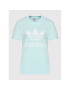 adidas Тишърт adicolor Classics Trefoil HK9638 Син Regular Fit - Pepit.bg