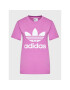 adidas Тишърт adicolor Classics Trefoil HK9640 Розов Regular Fit - Pepit.bg