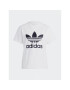 adidas Тишърт Adicolor Classics Trefoil T-Shirt IB7420 Бял Regular Fit - Pepit.bg