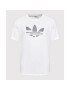 adidas Тишърт adicolor Iridescent Shattered Trefoil H35894 Бял Relaxed Fit - Pepit.bg