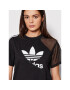 adidas Тишърт adicolor Split Trefoil HC7039 Черен Regular Fit - Pepit.bg