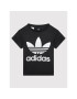 adidas Тишърт adicolor Trefoil H25245 Черен Regular Fit - Pepit.bg