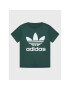 adidas Тишърт adicolor Trefoil Tee HK2908 Зелен Regular Fit - Pepit.bg