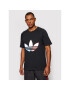 adidas Тишърт adicolor Tricolor GQ8919 Черен Regular Fit - Pepit.bg